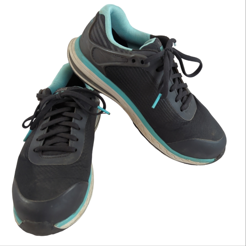 Timberland Pro A1XJE sneaker work shoe, steel toe, women's 7.5